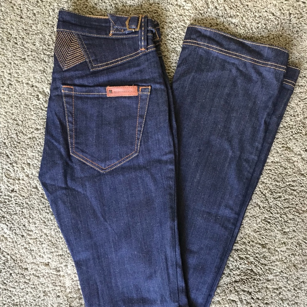 High waisted BCBG vintage style jeans